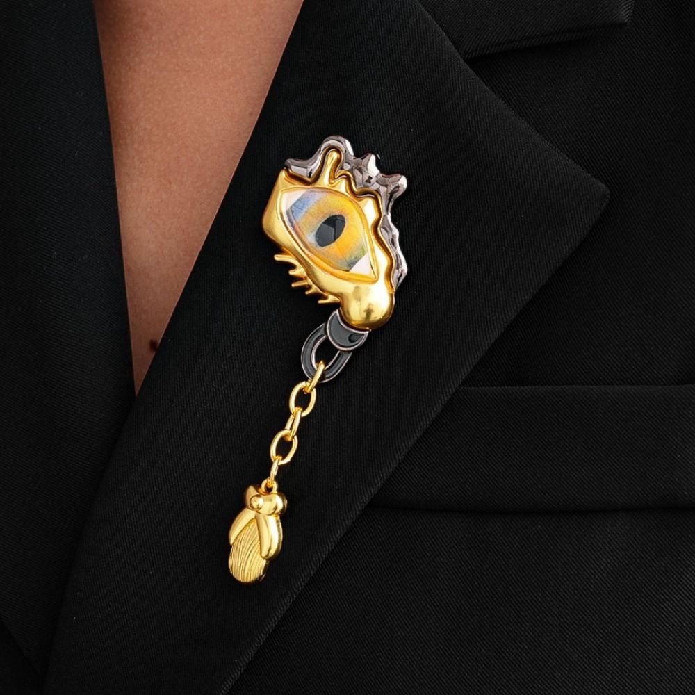 Women'S Accessories And Jewelry - Элитные металлические броши-подвески в форме слезы