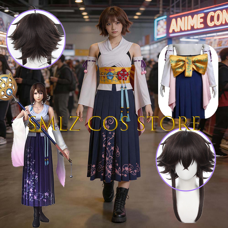 Women Accessories Set - Костюм для косплея Yuna из FF10