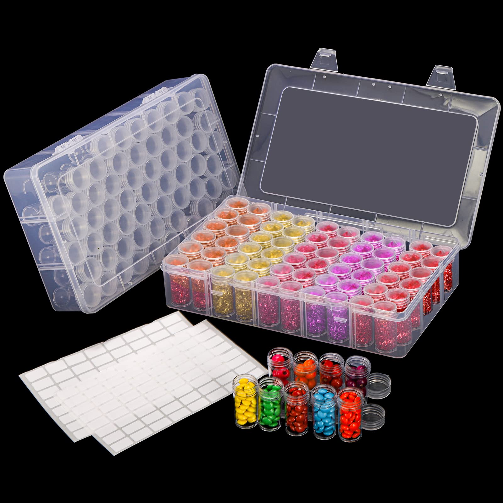 Women Accessories Box - 1 шт. пластиковый органайзер на 24/30/38/60
