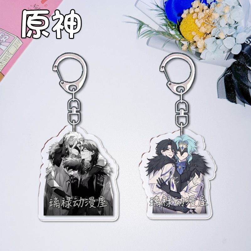 Women'S Accessories And Jewelry - 2 шт. брелоков Genshin Impact для