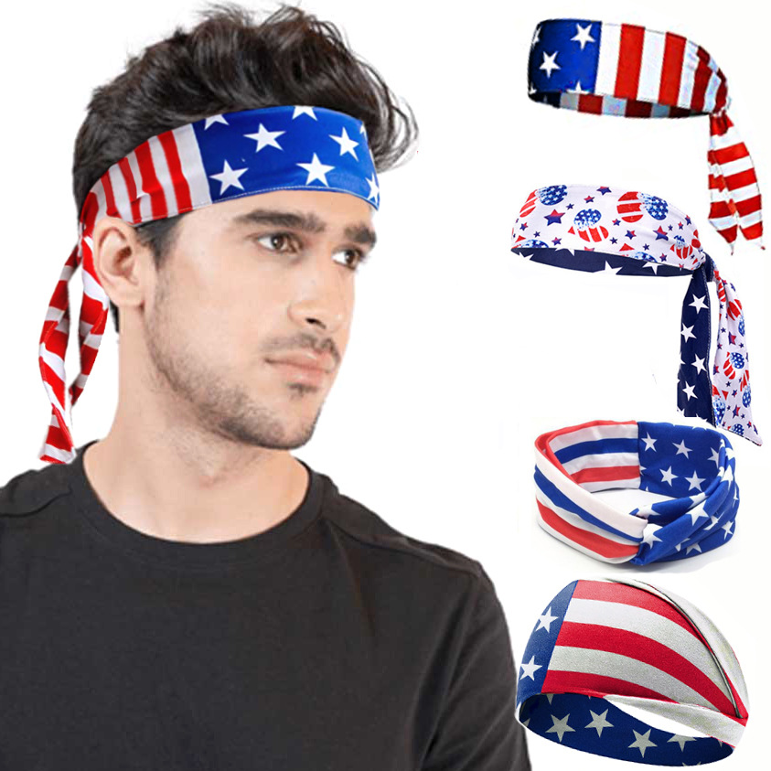 Women Accessories Usa - Повязка для волос с флагом США