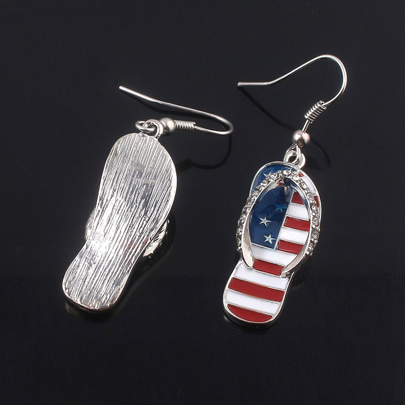 Серьги с американским флагом С – обзор и цена Women Accessories Usa