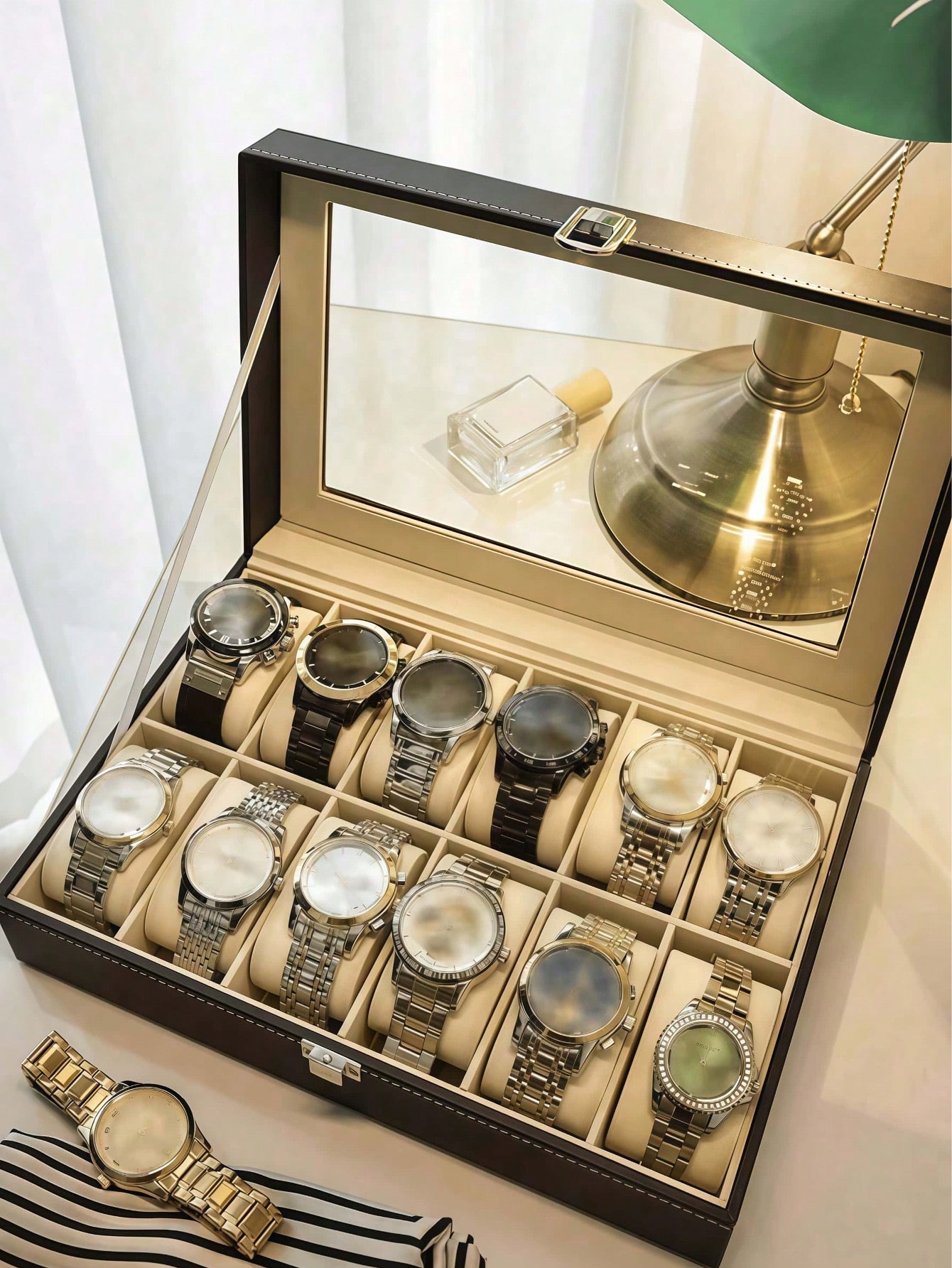 Кожаная шкатулка для часов с з – обзор и цена Women Accessories Box