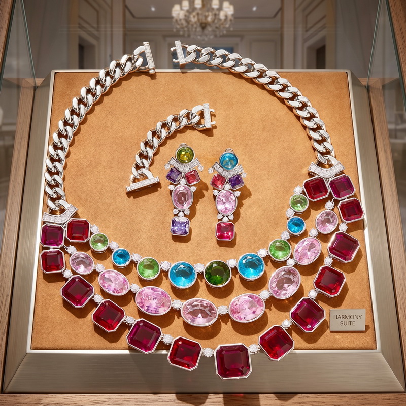 Комплект украшений в европейск – обзор и цена Layered Necklace Set