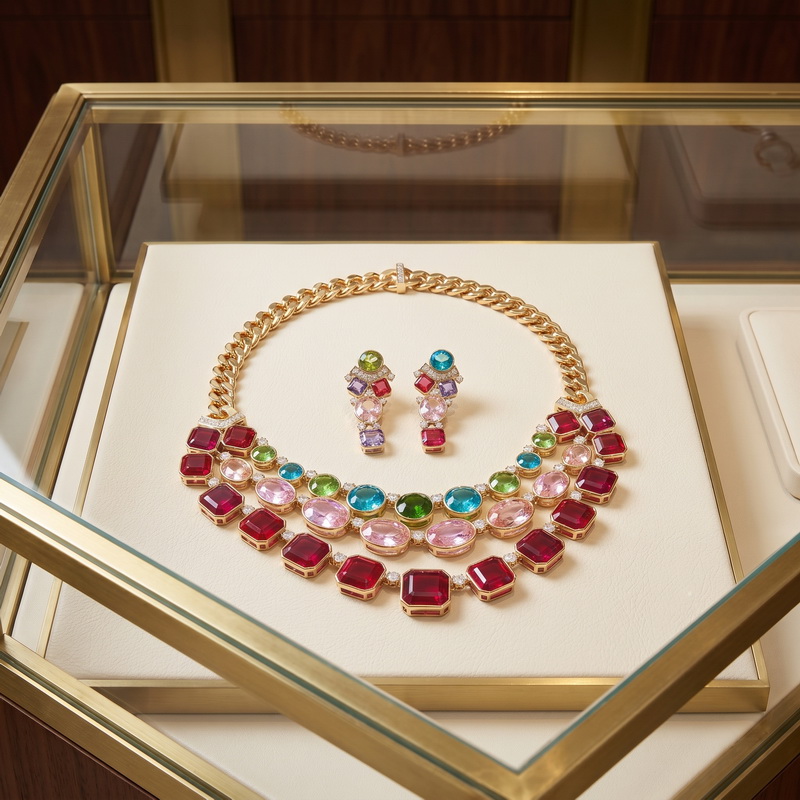Комплект украшений в европейск – обзор и цена Layered Necklace Set