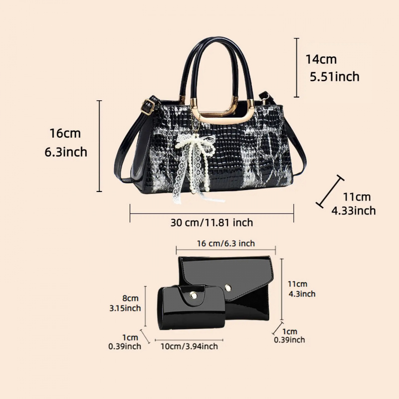 Набор женских сумок, вечерний  – обзор и цена Women Accessories Set
