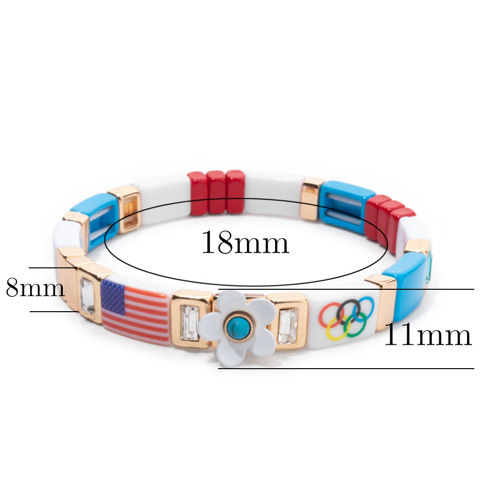 Новые патриотические браслеты  – обзор и цена Women Accessories Usa