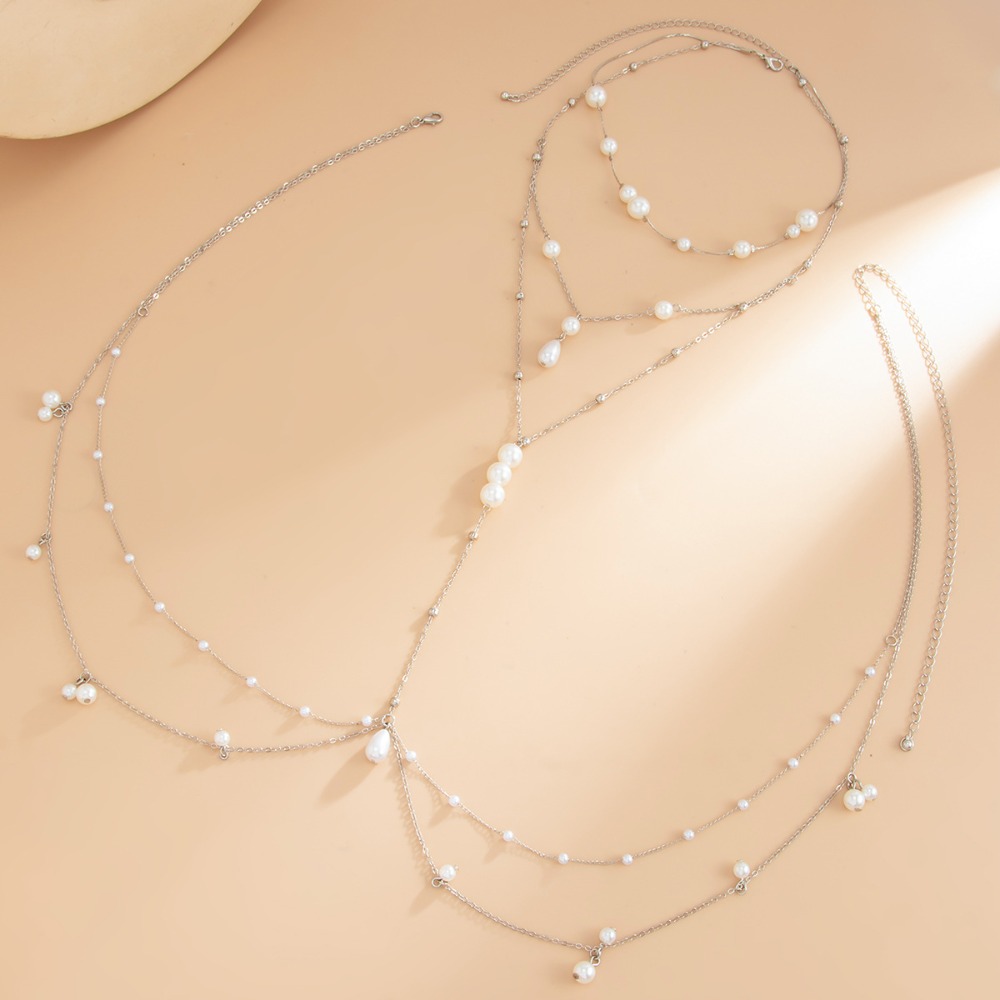Многослойное ожерелье из искус – обзор и цена Layered Necklace Set
