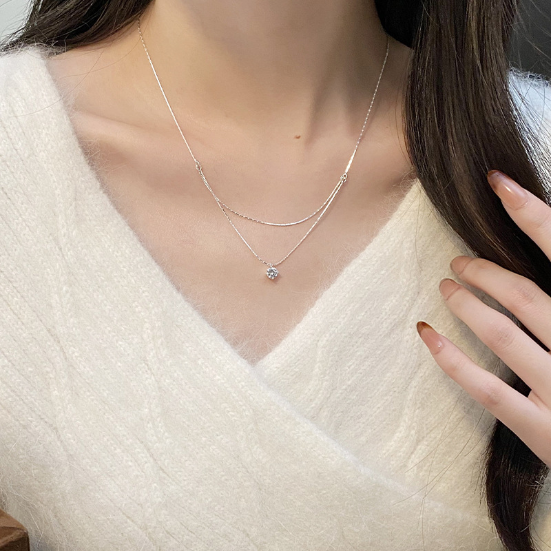 Ожерелье с подвеской из стерли – обзор и цена Layered Necklace Set