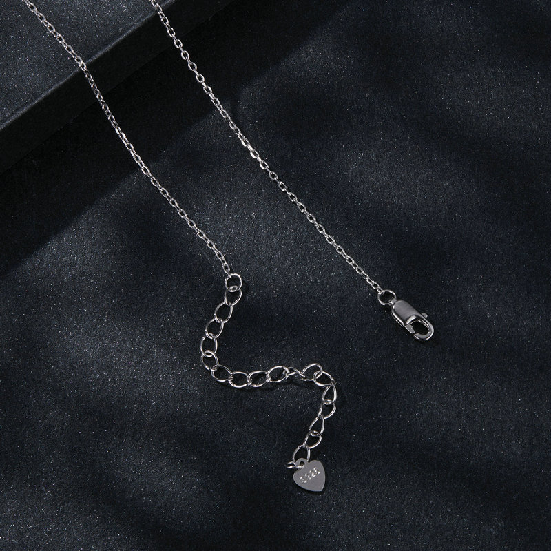 Ожерелье Bamoer U с муассанито – обзор и цена Layered Necklace Set
