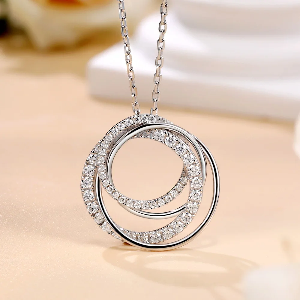 M-JAJA Moissanite Pendant Neck – обзор и цена Layered Necklace Set