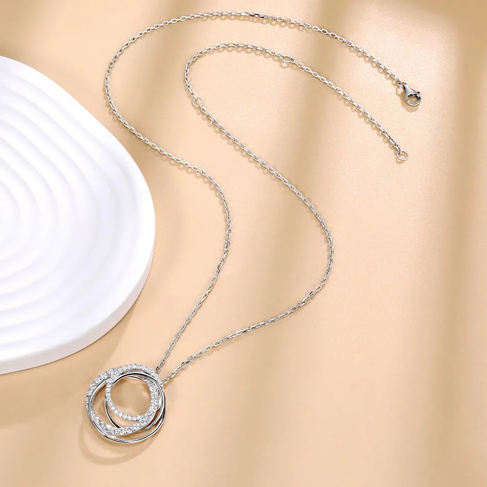 M-JAJA Moissanite Pendant Neck – обзор и цена Layered Necklace Set