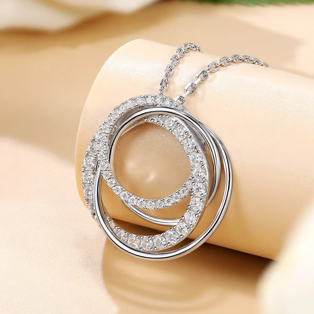 M-JAJA Moissanite Pendant Neck – обзор и цена Layered Necklace Set