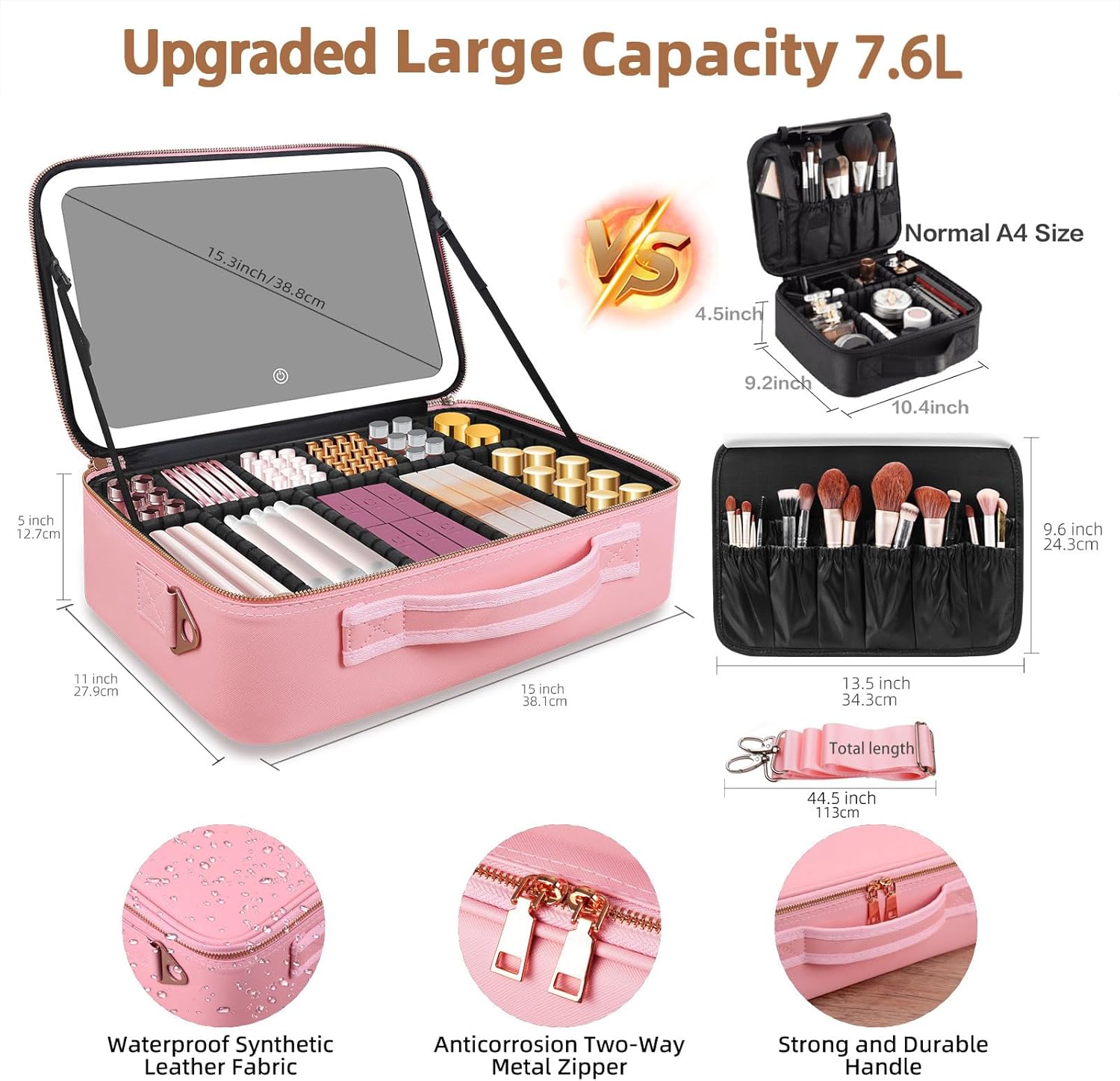 Большая косметичка 15''X11'' с – обзор и цена Women Accessories Box